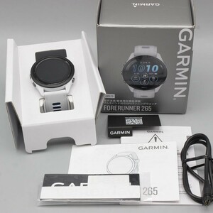 【美品】GARMIN Forerunner 265 Music 010-02810-41 スマートウォッチ ガーミン フォアランナー ミュージック 本体