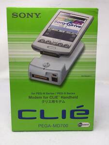 JY-024 未使用 SONY CLIE 通信アダプター PEGA-MD700 クリエ ソニー PDA