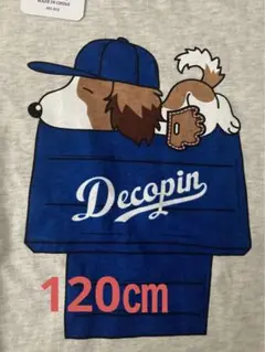 Tシャツ　120㎝　デコピン　ドジャース　大谷翔平　大谷　野球　服　LA 17