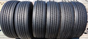 6本価格★パT7610■215/70R17.5 123/121J BRIDGESTONE R173 夏タイヤ★条件付送料無料★４本ほぼ未使用 地山 トラック 積載車 リブ