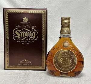 ◇未開栓 Johnnie Walker ジョニーウォーカー Swing スイング ウイスキー スコッチ 750ml 43％ 箱付き