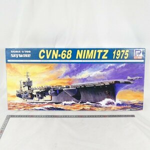 未組立 プラモデル ピットロード 1/700 アメリカ海軍ニミッツ級原子力航空母艦 CVN-68 ニミッツ 1975 M30 コレクション品■LW008s■