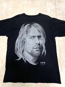 ビンテージ Tシャツ NIRVANA KURT COBAIN Bradford Gallery BY John Salamon 90’s Rare サイズXL