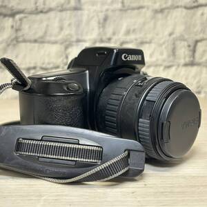 【YH-0269】中古品 CANON キャノン EOS1000S 一眼レフ フィルムカメラ ブラック ZOOM LENS レンズグリップ べたつきあり