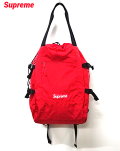 【Supreme 19SS Tote Backpack Red シュプリーム トート バックパック トートバッグ リュック 2WAY 赤 レッド 2019SS 国内正規品】