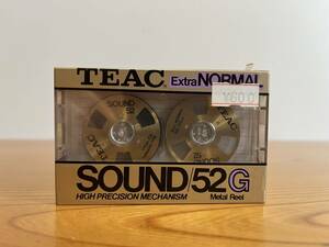 送料込 未開封 希少 TEAC SOUND/52G オープンリールサウンド カセットテープ その1