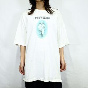 ビンテージ　Hank Williams フォトプリントTシャツ　古着屋　ハンク・ウィリアムス　USA製　90s 80s アート　デザイン