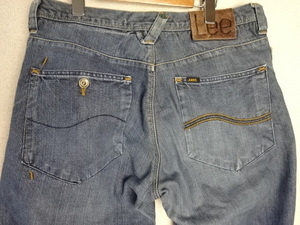 ＵＳＥＤ美品☆LEE PREMIUN　QUALITY☆４ドーナツボタン☆耳付きデニムＰＡＮＴ☆　Ｗ３２