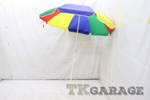 1900150012 当時物 レインボー パラソル 現状品 TKGARAGE U