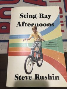 送料込 sting-ray afternoons 小説 ？ 自伝？ スティングレイ アフターヌーン schwinn 洋書