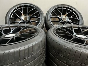 【PIRELLI 245/35ZR20 305/30ZR20】夏タイヤ【ポルシェ 911 GTS 純正ホイール 20インチ 9J/12J+51/+63】バリ溝 センターロック　(MTI622)