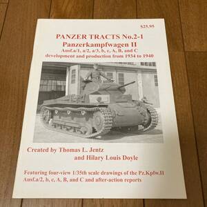 洋書 PANZER TRACTS No.2-1