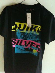 ★quick silver Tシャツ★サイズＬ★新品未使用★タグ付き★黒★