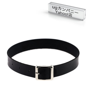 337.レザー チョーカーchoker パンク メンズ レディース