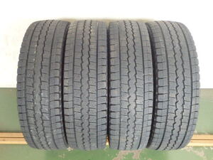 215/70R17.5 118/116L ダンロップ LT03 中古 4本セット スタッドレスタイヤ 2019年製 L17619