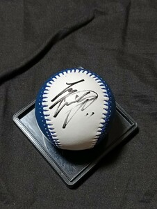 球団ロゴ入り！ 大谷翔平選手　直筆サイン 直筆サインボール　日本ハムファイターズ　ロサンゼルス ドジャース