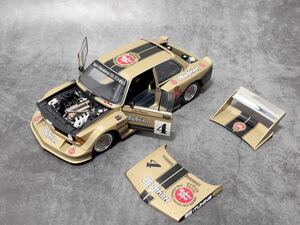 絶版美品★ 1/18 BMW 320i #4 Warsteiner DRM 1977 JORG OBERMOSER PMA ミニチャンプス　PMA