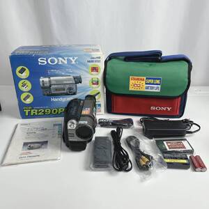 SONY　CCD-TR290PK　8ｍｍ　ビデオカメラ　8mmビデオ再生機　VideoHi8/Video8 ナイトショット　外箱・説明書付属　ソニー