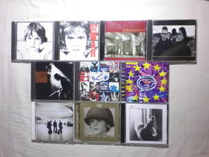 『U2 CD10枚セット』(Boy,War,The Unforgettable Fire,The Joshua Tree,Rattle And Hum,Achtung Baby,Zooropa,Wide Awake In America)