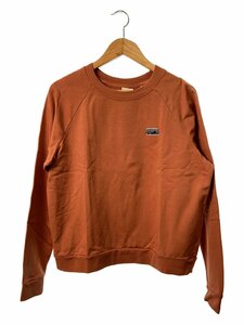 patagonia◆スウェット/M/コットン/ORN/無地/42170/パタゴニア/オレンジ