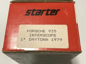 スターター/starter 1/43 ポルシェ935 インタースコープ 1 デイトナ 1979 ガレージキット/ガレキ/キット /管KT01