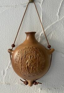 貴重！インテリア　 伝統ある焼物　ドイツ　ジークブルガー　花瓶　焼物　壁掛け花瓶　インテリア オーナメント　プレゼント　お土産 