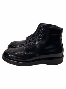 Alden◆レースアップブーツ/UK6.5/BLK/レザー/4545H//