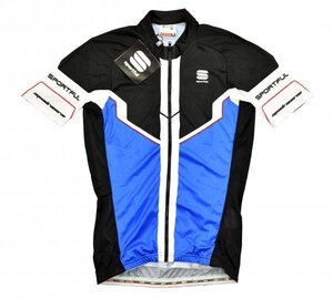 送料無料4★Sportful★スポーツフル Chain ジャージ size:M ブルー/ブラック