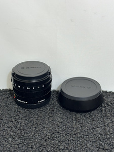 ●Panasonic パナソニック LUMIX ルミックス LEICA DG SUMMILUX 15mm F1.7 ASPH. 一眼カメラ 単焦点 レンズ H-X015 中古保管品●