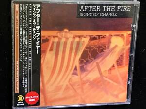 【未開封】英国名盤 ※　 アフター・ザ・ファイヤー 　※　 Signs of Change 　※ 国内盤帯つきCD AFTER THE FIRE