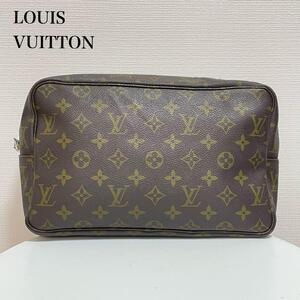 ■美品■ルイヴィトン LOUIS VUITTON モノグラム セカンドバッグ　ブラウン