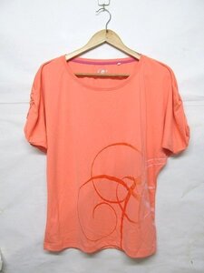 asics アシックス ＡＹルーズＴシャツ M 橙 b17312