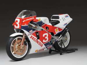 【難あり】タミヤ　1/12 NSR500　FACTORY COLOR 1986年全日本ロードレース選手権チャンピオンマシン　塗装済み完成品