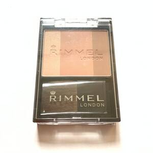 新品 ◆RIMMEL (リンメル) スリーインワン モデリングフェイスブラッシュ 008 (フェイスカラー)◆ チークカラー ハイライト シェーディング