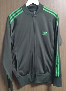 アディダス　adidas ジャージ　Oサイズ　カーキ