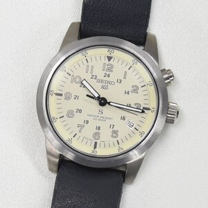 1円 可動品 腕時計 セイコー SEIKO SUS 5M22-6C20 ミリタリー AGS 発電クォーツ メンズ 同梱不可