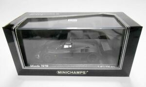 ○MA011 ミニチャンプス　1/43　マツダ787B　homologation in BLACK 京商特注 ②