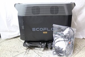 【17佐yP10209E】★1円スタート★ECO FLOW★エコフロー★DELTA Pro★ポータブル電源★非常時★災害★キャンプ★通電確認済み★現状品