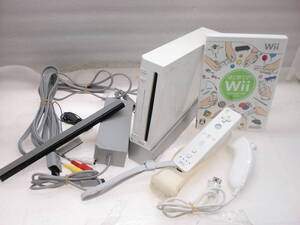 2501141　Wii本体　はじめてのWii　モーションプラス　現状品