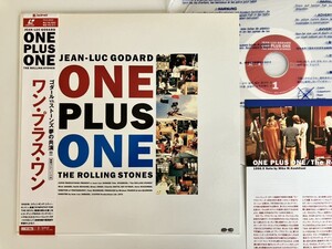 ゴダールvsストーンズ JEAN-LUC GODARD/ROLLING STONES / ONE PLUS ONE 帯付LD PCLE00025 68年名作悪魔を憐れむ歌Sympathy For The Devil