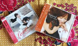 ☆彡2枚セット【帯付CD】岩崎宏美 /「LOVE（初回限定盤）」＆「Natural」→時の針・糸遊(かげろう)・あなたへ・ただ愛のためにだけ