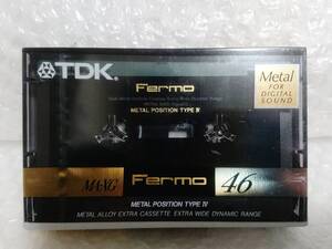 未開封+廃盤品+難あり　TDK　Fermo　MA-XG 46　METAL POSITION TYPE Ⅳ