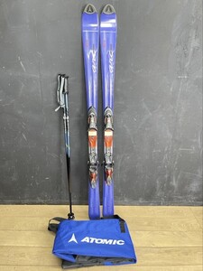 ATOMIC aro スキー板 xentrix 412 160 SALOMON ストック サロモン アトミック スポーツ用品 冬物/510438