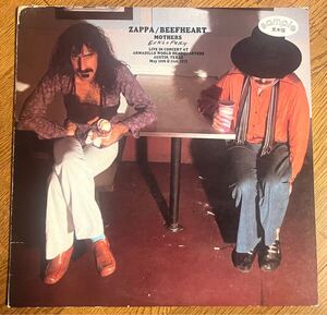 【PROMO】Bongo FuryZappa /Beefheart Mothers 1975 国内盤