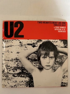 ■UKオリジ7■U2 / TWO HEARTS BEAT AS ONE 1983年 英ISLAND 7インチ二枚組！