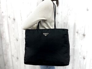 極美品 PRADA プラダ テスート トートバッグ ショルダーバッグ バッグ ナイロン 黒 A4収納可 80215