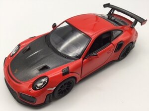 1台売り 赤 1/36 ポルシェ 911 GT2 RS 車 ミニカー キンスマート プルバック ダイキャスト Porsche ダイキャストメタル