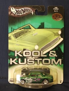 ホットウィール クールアンドカスタム 49年型 フォード クラブクーペ Hot Wheels Kool & Kustom Ford Club Coupe FoMoCo 傷み有