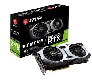 【中古】MSI GeForce RTX 2080 Ti VENTUS GP OC グラフィックスボード VD7208