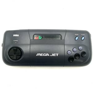 ジャンク『SEGA MEGA JET HMJ-0300 本体 通電確認済み』セガ メガジェット ゲーム機 現状品 D-4757
